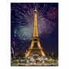 DIY 5D алмазная живопись Эйфелева башня Алмазная вышивка пейзаж полная квадратная алмазная мозаика пара вышивка крестиком домашний декор