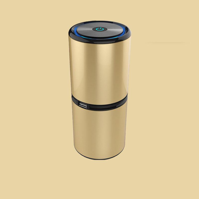 Xiaomi Air Ozonizer Negative Ion Air Purifier Vehicle Car Formaldehyde Eliminator Automotive Smoke Removal Deodorization Machine Alloy
