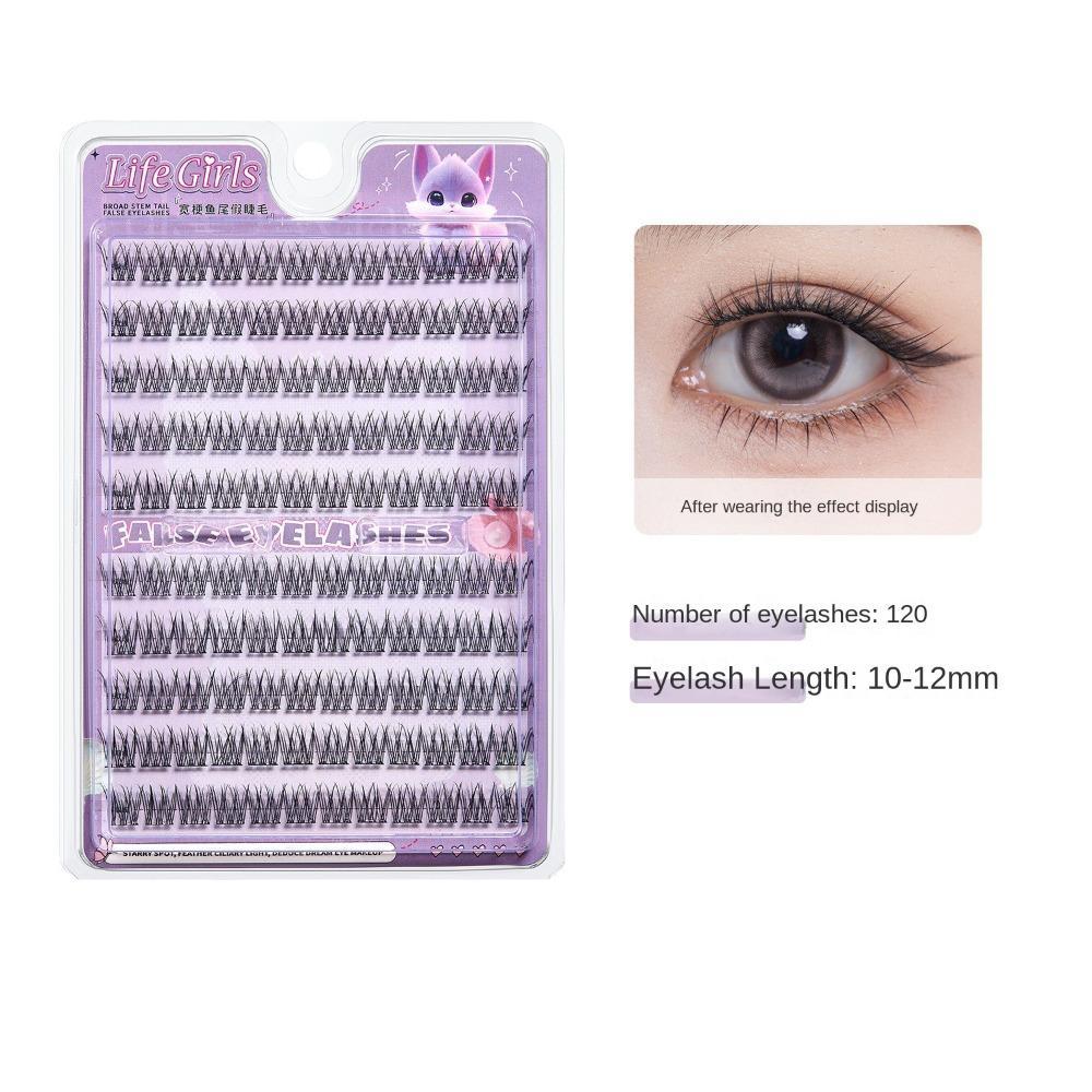 Натуральные накладные ресницы 3D Пушистые Наращивание ресниц Модные Искусственные ресницы Принадлежности для макияжа