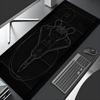 F Истребитель Чертеж Коврик для Мыши Большой Компьютерный Офисный Игровой Стол Коврик Резиновый Противоскользящий Игровой Клавиатура Мышь Коврик Длинный Настольный Коврик