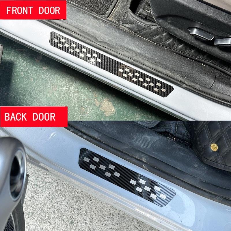 Ультратонкие накладки на пороги для Citroen C3/C4/C5/C6, Peugeot 2008/3008/4008