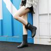 Fashion Women's Rain Shoes Autumn and Winter High Tube Water Shoes Kitchen Waterproof PVC Rain Boots Wear-resistant Plastic Shoes