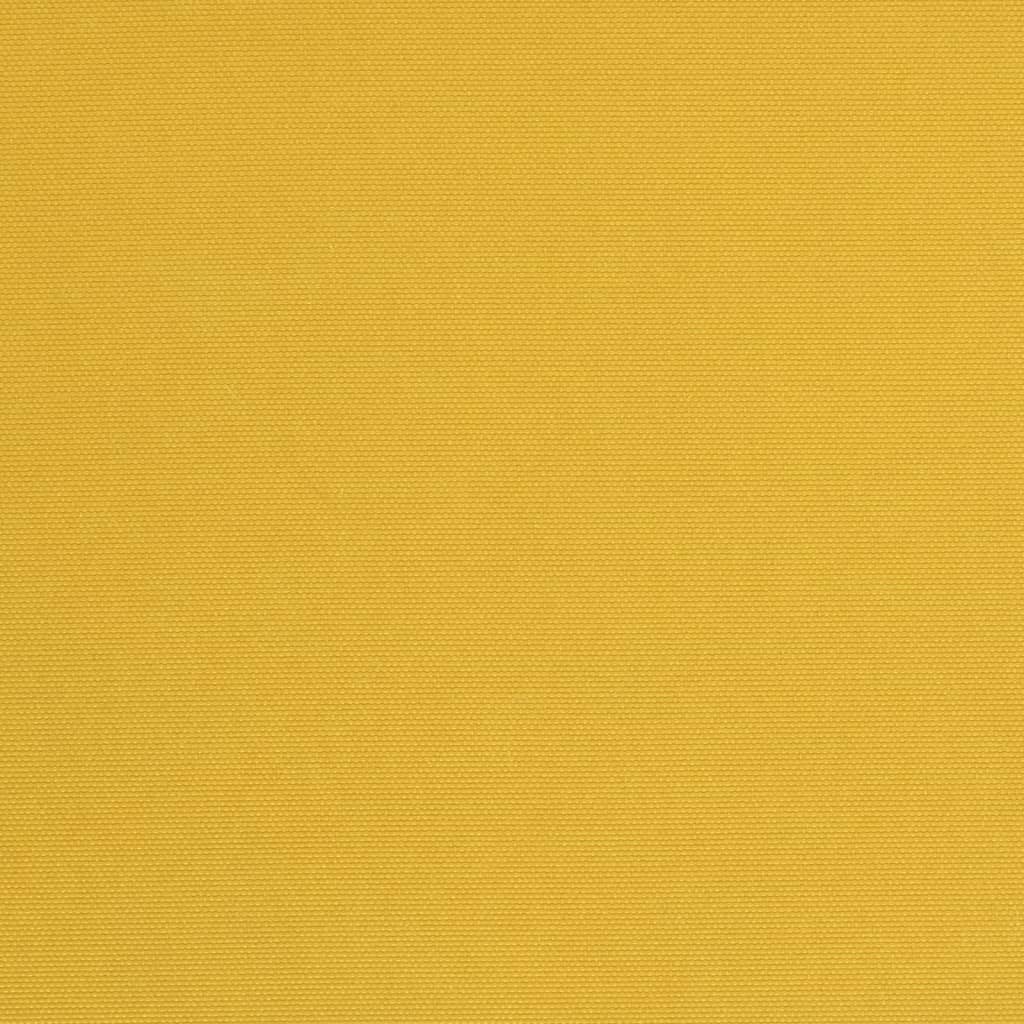Wall Mounted Sun Umbrella Yellow 290 cm