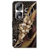 For Honor 90 Pro Case PU Leather Card Slots Phone Back Cover Pattern Printing Design