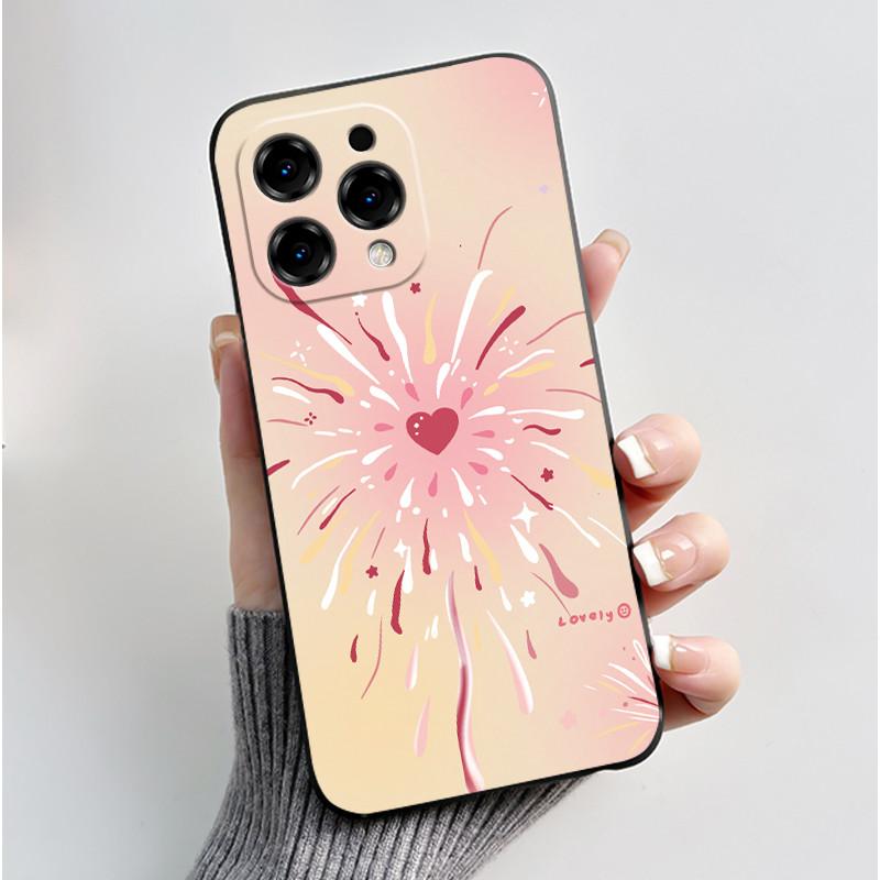 Casing For Doogee N55 / N55 Pro / N55 Plus Case Aesthetic Fashion Cute Cat Cartoon Soft Silicone Back Cover Shockproof Bumper