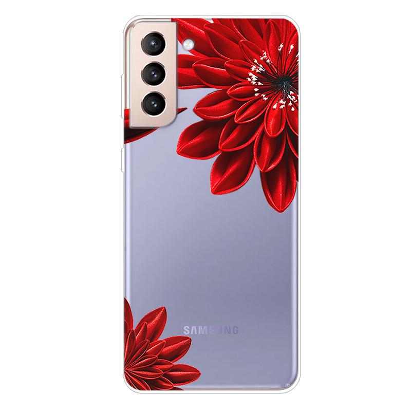 Чехол для Samsung S21 FE ТПУ Силиконовый Мягкий Прозрачный Чехол для Samsung Galaxy S 21 / S21 Plus 5G Обложка S21 Ultra FE Прозрачный Чехол