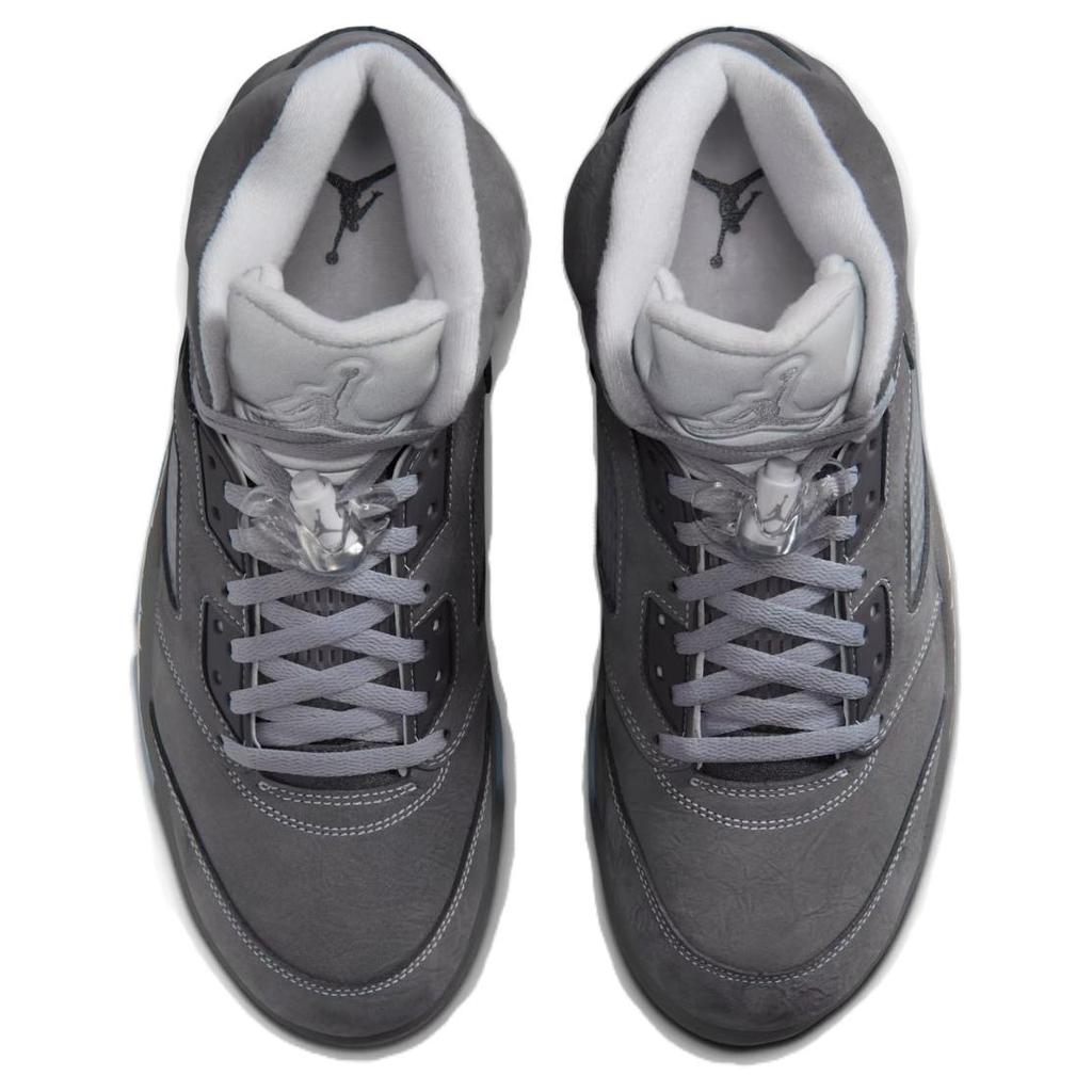Jordan Air Jordan 5 Высокие Винтажные Баскетбольные Кроссовки Мужские Серые DD0587-002