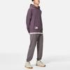 Li Ning Sports Lifestyle Series однотонный свитер с капюшоном и заниженными плечами, мужской свитшот, фиолетовый AWDSB15-4