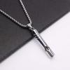 Jewelry Accessories Women Whistle Necklace Sweater Chain Titanium Steel Chain Necklace for Men