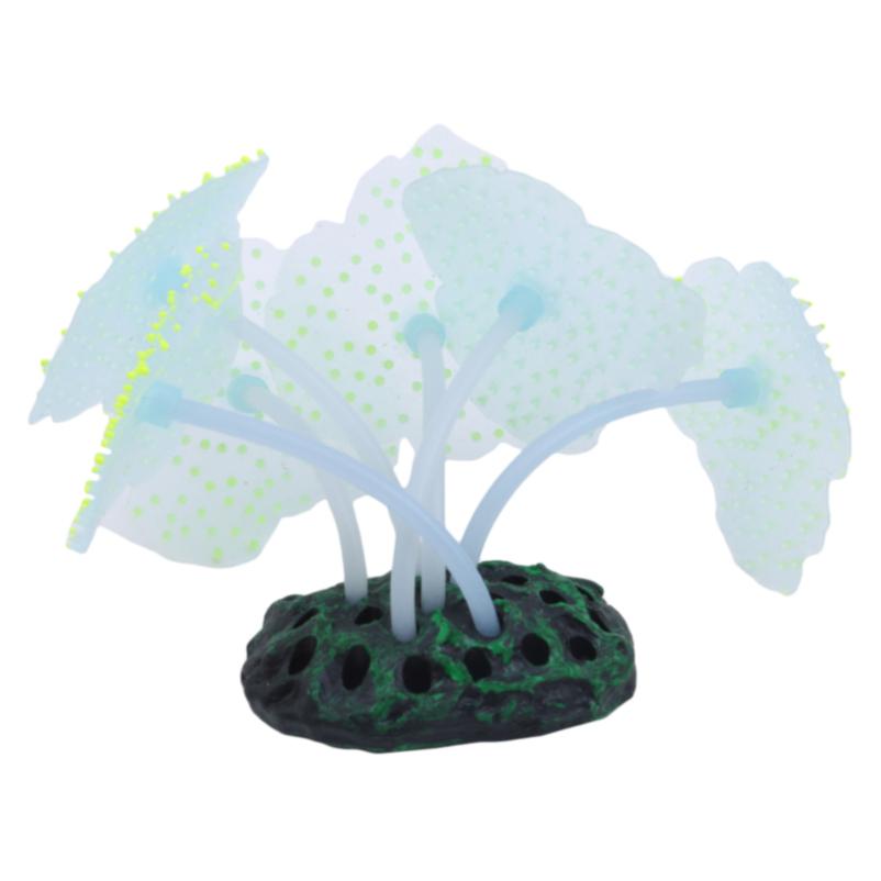 Аквариумные светящиеся искусственные медузы, силиконовые имитации водных растений, флуоресцентные