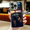 Aviation Aeroplane Pilot Cockpit Plating Phone Case For Iphone 16 17 Pro Max Air 16E 14 15 Plus 12 13 Mini Anti-Fall Airabag Cov