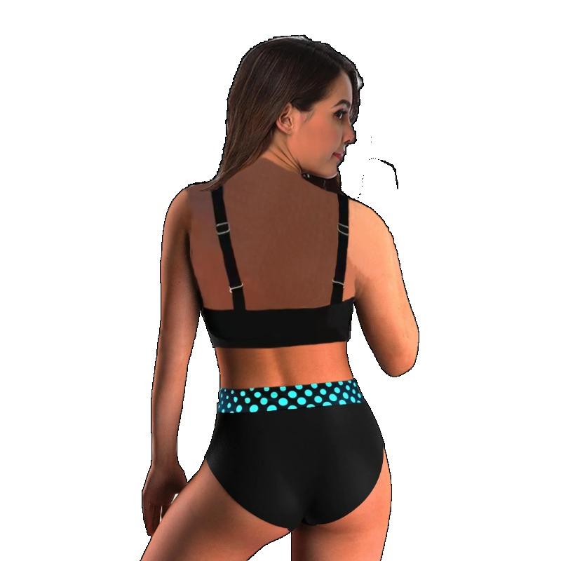 Новый раздельный купальник женский многоцветный купальник высокого качества купальник сексуальный монокини купальник комплект пляжный купальник танкини S-5XL