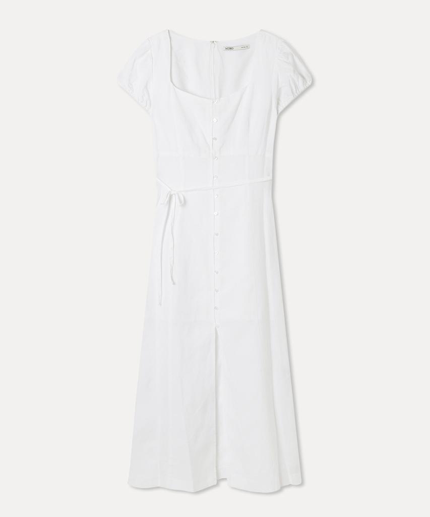 MIXXO Платье с пышными рукавами, длинное_Miwowg502G