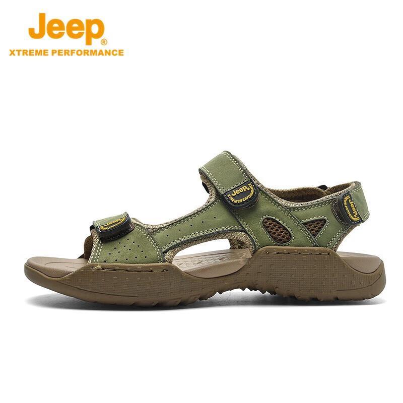Jeep Мужские уличные сандалии для ходьбы по воде и пешего туризма