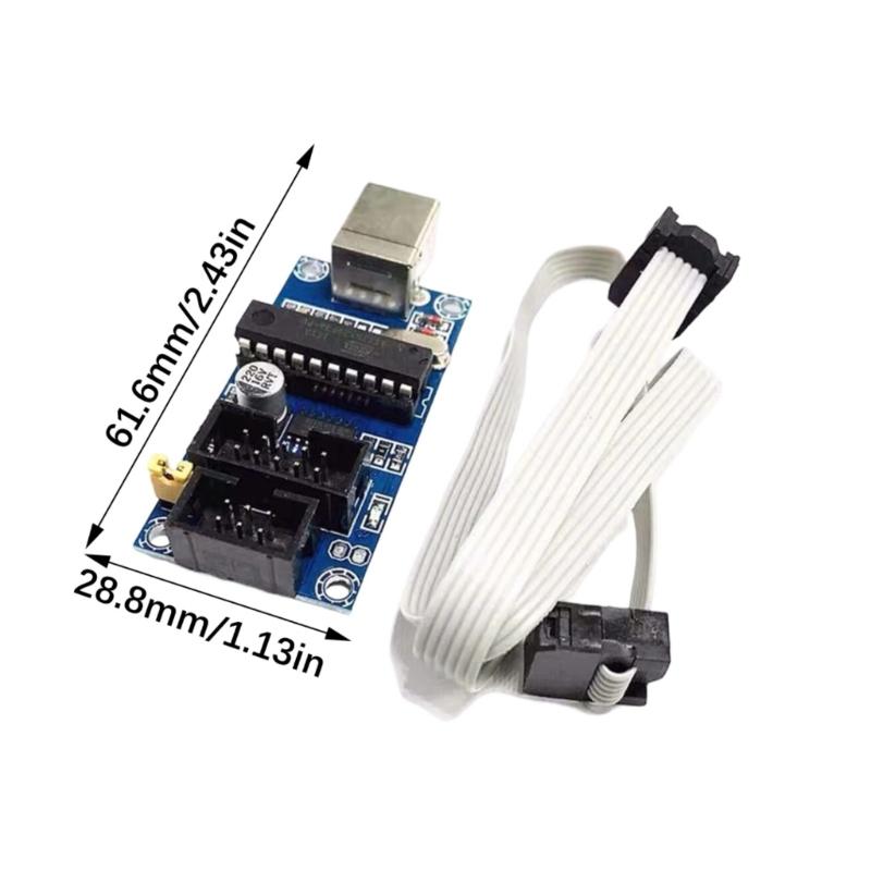 Professional USB ISP Downloader Cable For AVR Microcontroller ISP Programmer Bootloader Downloader Module Accessories