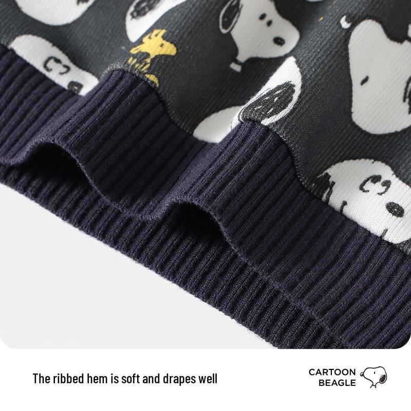 SNOOPY Вязаный свитер для вечеринки дружбы мальчиков