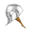 Burgundian Sallet Helmet - 18 Gauge Steel for Cosplay LARP Reenactment