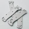 DIY складной нож ручки патчи для Butterfly Bugout 535 алюминиевый сплав черный / пескоструйная обработка поверхности весы аксессуары