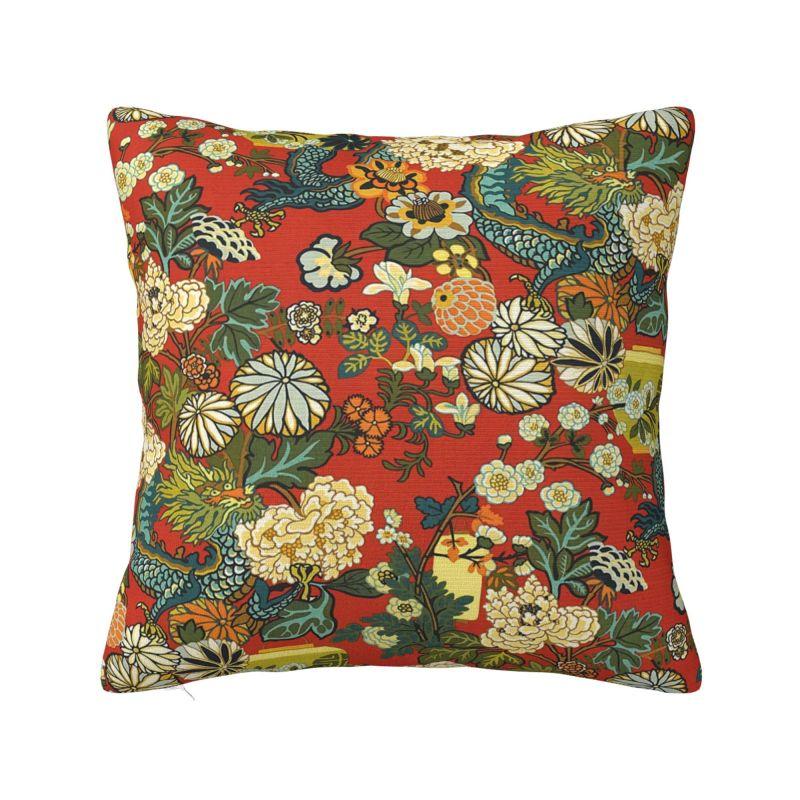 Роскошные шинуазри имбирные банки чехол для подушки в стиле Чиппендей для дивана мягкий винтажный дельфтский синий фарфоровый чехол для подушки украшение