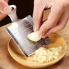 Измельчитель для чеснока, корня имбиря и овощей из нержавеющей стали, кухонная ложка для измельчения, кухонные мелкие инструменты, многофункциональная измельчитель для овощей из нержавеющей стали