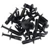 20PCS Clips Accessory Black Expanding Rivet Parts Plastic