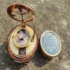 Bronze Drum Sundial Compass Direction Finding and Time Approximation Antique Gifts for Collection Gift for Him Birthday Gift Graduation Baptism