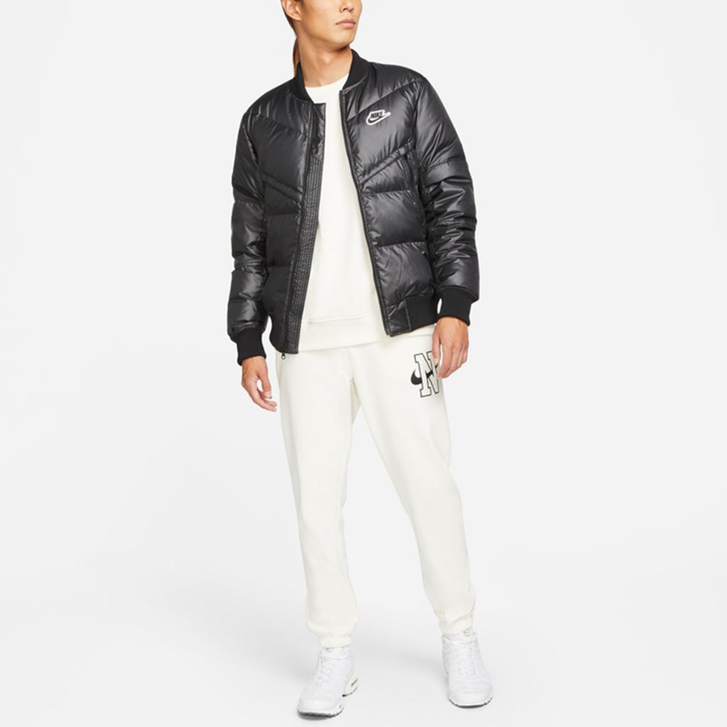 Nike Спортивная одежда Пуховая куртка Windrunner Мужская Верхняя одежда Черный DJ0430-010