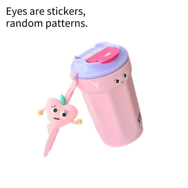 Кружка для кофе из нержавеющей стали 316, Портативная и термоизолированная кружка для девочек, мальчиков и детей