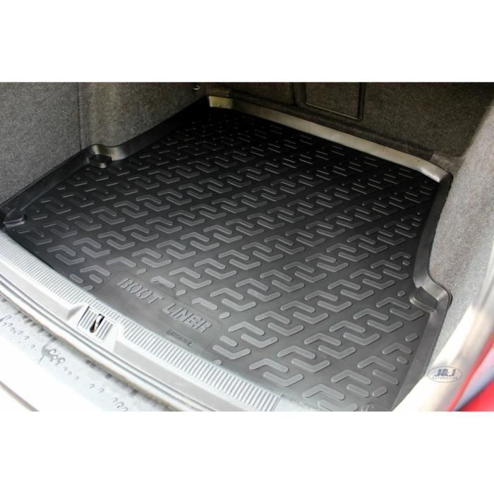 J&J AUTOMOTIVE | Tapis De Coffre Caoutchouc Premium Pour Skoda Octavia 2 Break 2004-2013