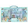 Bluey Portable Stationery Set Gift Box Kids School Supplies With Crayons For Toddlers Primary Students Birthday Christmas Gift