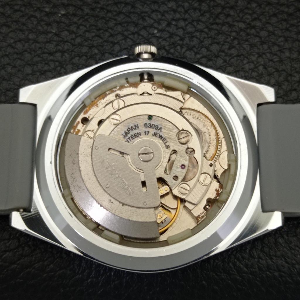 ВОССТАНОВЛЕННЫЕ ВИНТАЖНЫЕ АВТОМАТИЧЕСКИЕ МУЖСКИЕ ЧАСЫ SEIKO 5 JAPAN СЕРЕБРЯНЫЙ ЦИФЕРБЛАТ a434686-2
