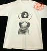 Винтажная футболка JANET JACKSON 1993 года Белая футболка Janet World Tour Унисекс