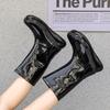 Fashion Women's Four Seasons Rain Boots High Tube Waterproof Non-slip Plus Cotton Warm And Comfortable Pull-on Rain Boots 36-41