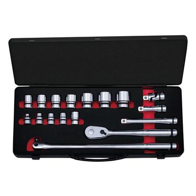 Набор торцевых ключей Kyoto Machinery Tools Nepros NTB417AZ 17 точек 1 комплект (КТК) Привод 12,7 мм
