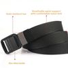 No Hole Design Men Belt Soft Jeans Belt Practical Adjustable Web Belt  Outdoor Activities
