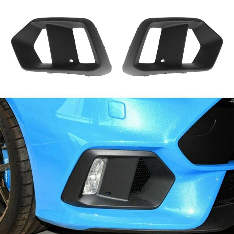 Car Fog Light Cover Headlight Frame For Ford Focus RS 2015-2018 Fog Grille Moulding Case Car Accessories