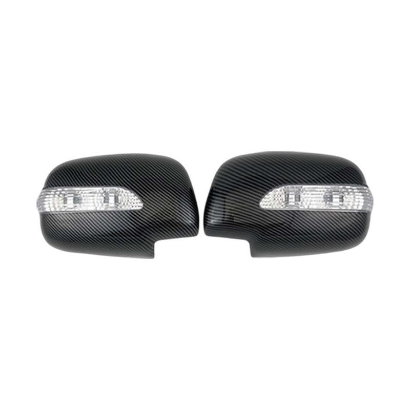 Car Rearview Accessories Door Mirror Cover With LED Light for Toyota Tacoma 2008-2014 Car Stickers Styling Decoration Upgrade