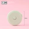 Mini Retractable Measuring Tape 1M 3FT Portable Anti Drop with Keychain for Office Home General Use