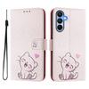 Роскошный кожаный чехол-книжка для Samsung Galaxy A35, чехол-книжка для SAM A35 A55 A26 5G A15 4G A05 A05s, кошелек-сумка, чехлы с цветами