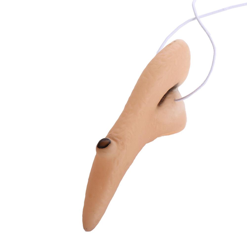Women Men Rubber Witch Nails Witch Nose Halloween Prop Toys Wicked Witch Decor Halloween Supplies