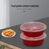 JINHMEIHEWANG Disposable Round Takeaway Container