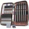STAGEEK Mechanical Pencil Set In Leather Case Black