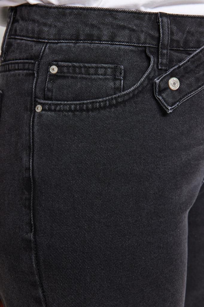 Женские синие джинсы широкого кроя больших размеров