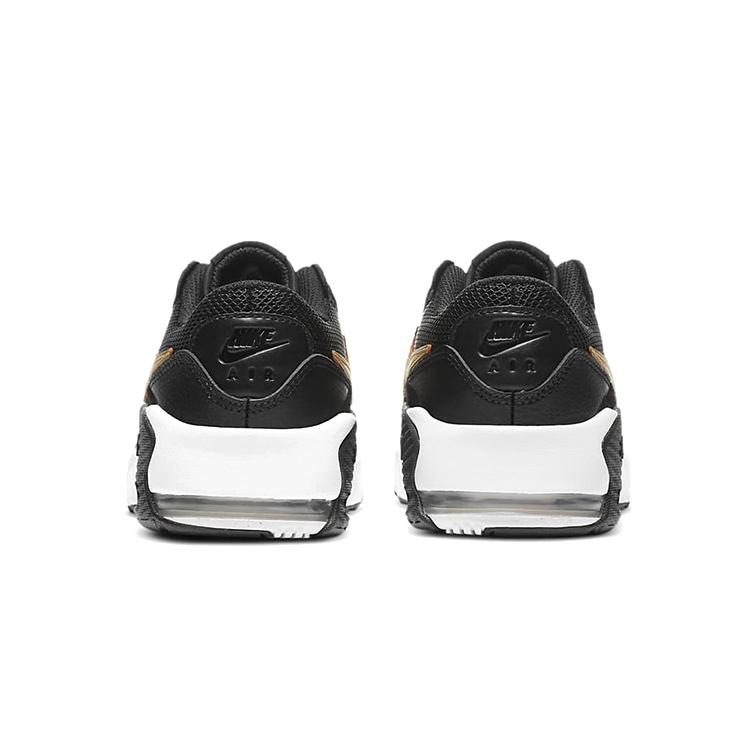 Nike Air Max Excee Повседневные износостойкие низкие детские lifestyle кроссовки Черно-золотые для детей от 3 до 7 лет CD6892-006