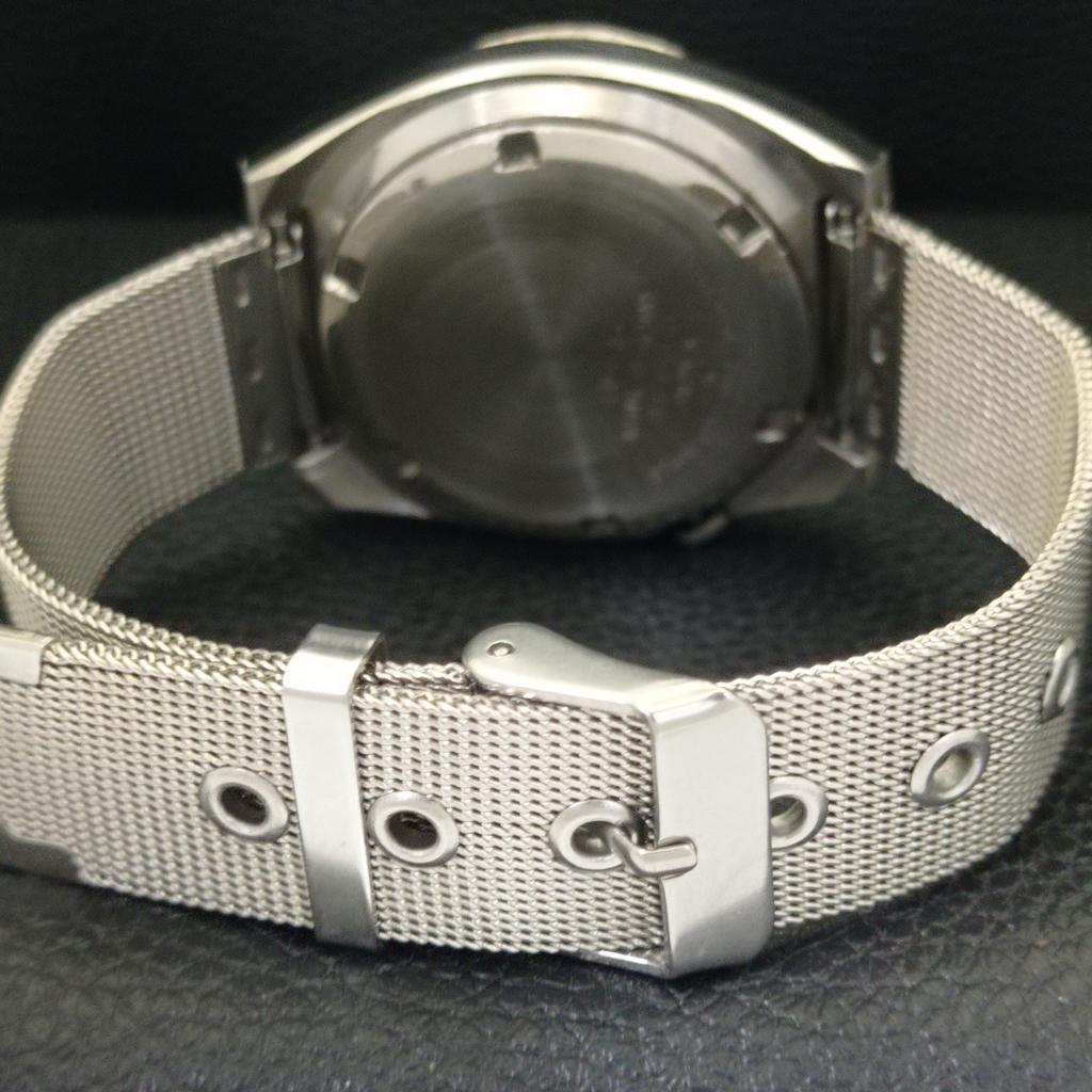 AUTOMATIC VINTAGE SEIKO 5 JAPAN 7019A MENS GREEN COLOR DIAL WATCH A702105-5 R208-a702105