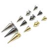 80 Sets DIY Decoration Punk Rivet Mixed Size Back Studs & Spike Cone Screw  Leather Craft