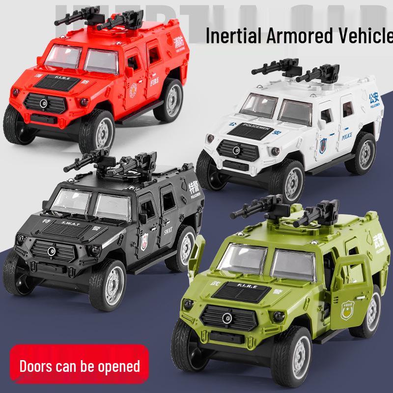 International Trade Children's Toy Cars: Inertia Armored Vehicles & Claw Machine Gifts