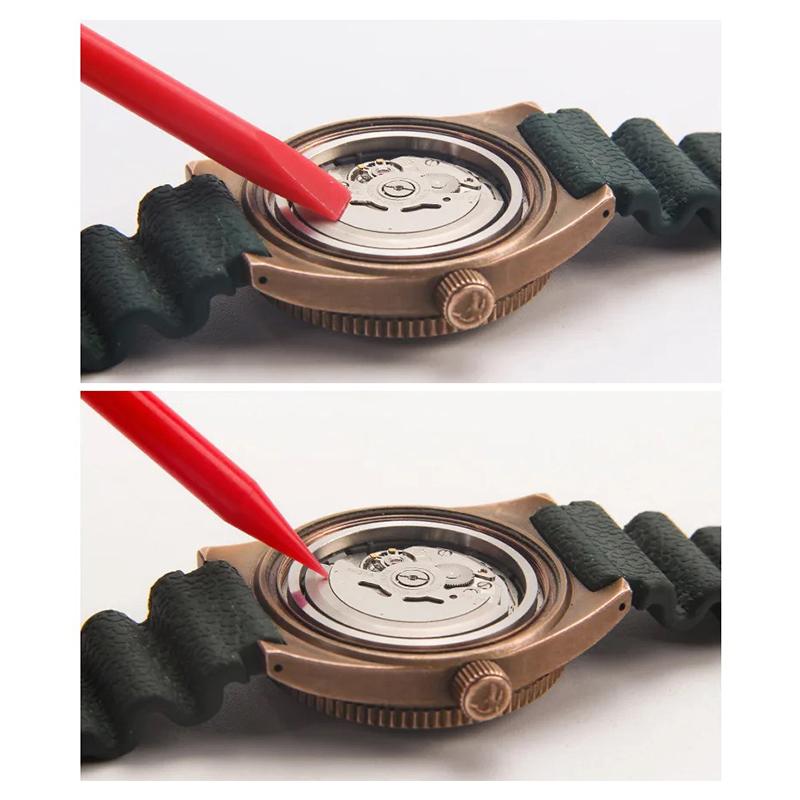 Watch Dial Cleaning Pen Plastic Dust Removal Portable Professional Movement Cleaning Maintain Stick Watchmaker Watch Repair Tool