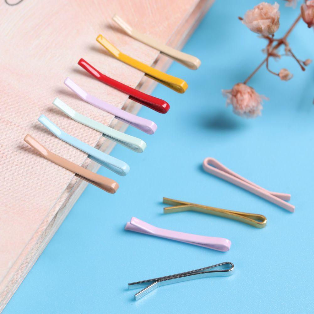 Kids Toys Accessories Children Hair Clip Mini Metal Headclip Headwear Hairclip Doll Head Clips