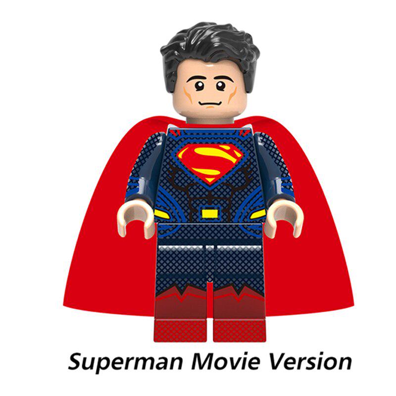 Красный цвет Дэдпул с собакой Совместимые минифигурки Фигурки DC Строительные блоки Супергерои Кирпичики Модели Подарки